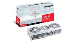 Hellhound Spectral White AMD Radeon RX 7900 XT 20GB GDDR6